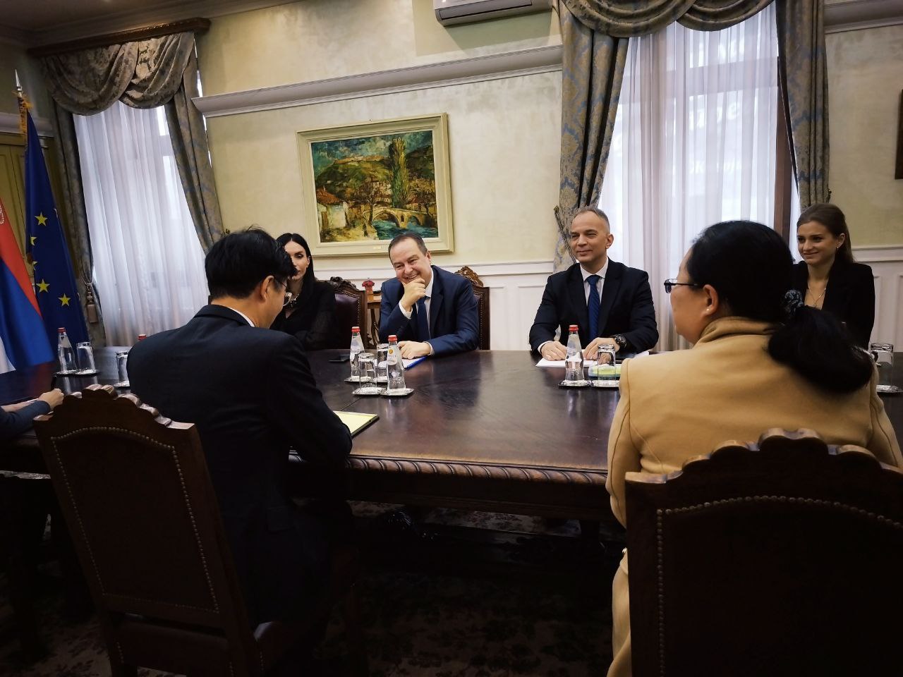 Minister Dačić meets with the Ambassador of Korea | Ministry of Foreign ...