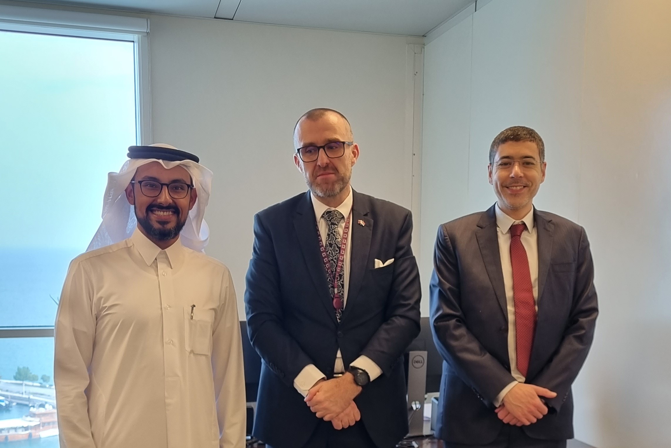 Doha: Chargé d'affaires Radeka visited the Qatar Investment Authority ...