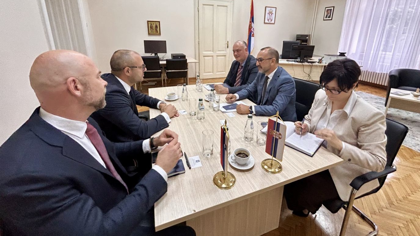 Ranđelović Meets with the Ambassador of the Republic of Slovenia to Serbia