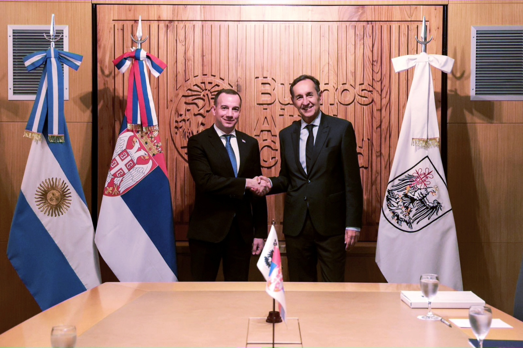 Jović Meets with the Secretary General of the Government of Buenos Aires