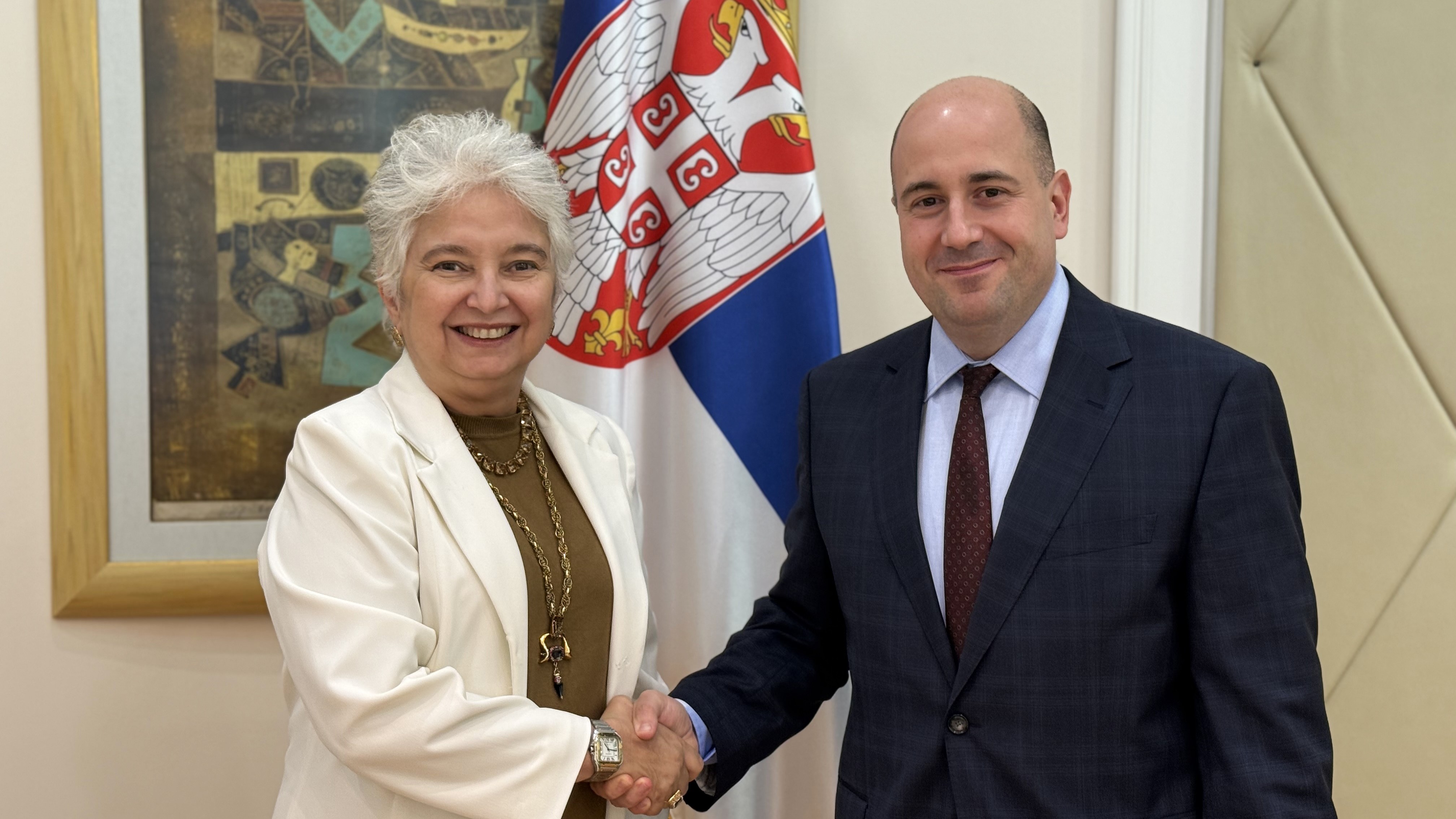Kozarev Meets with the Ambassador of Brazil