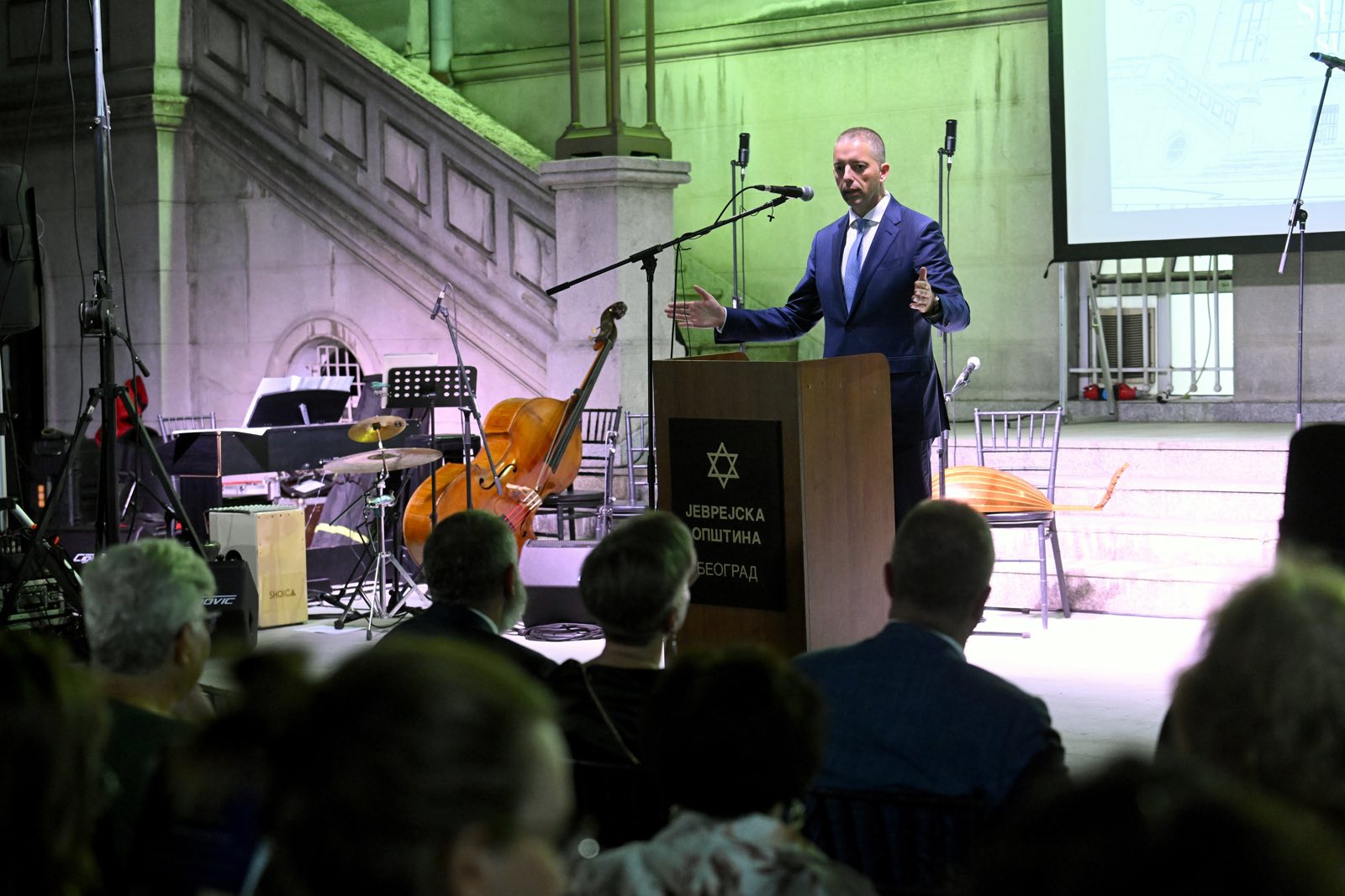 Đurić Attends Centenary Celebration of Sukat Shalom Synagogue