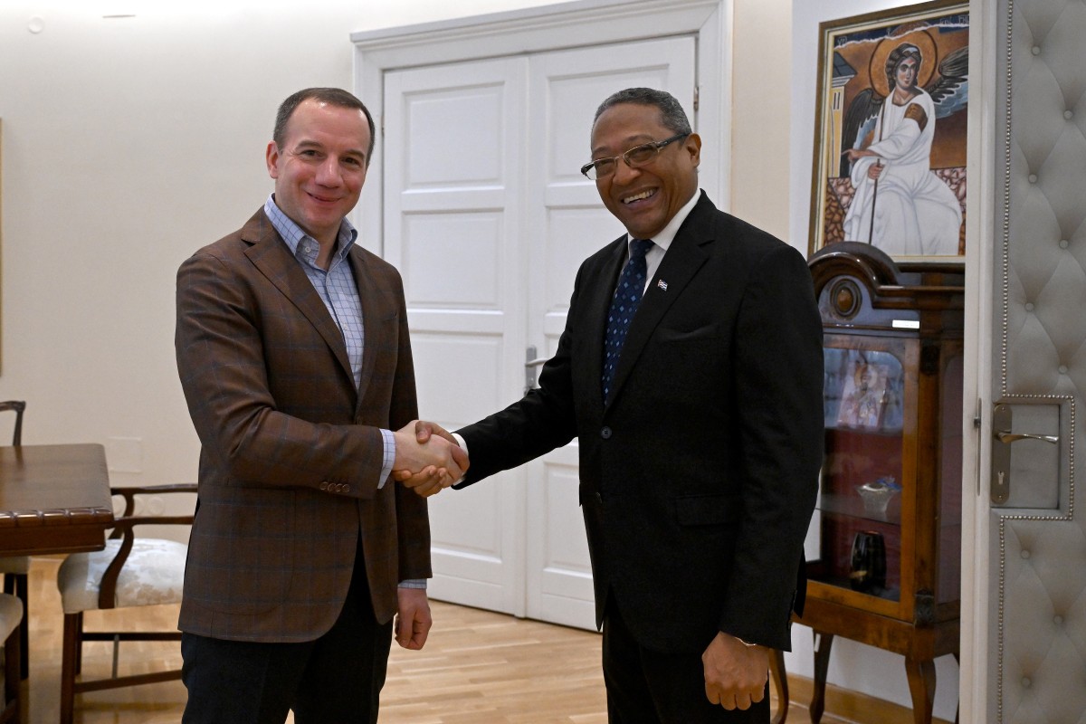Jović Confers with Cuban Ambassador